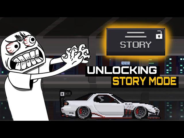 Unlocking story mode in pixel car racer??? | pixel car racer new update | pixel car racer