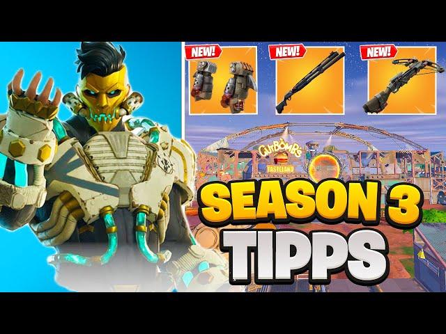 DAS SIND DIE *BESTEN* SEASON 3 TIPPS (Loadout,Waffen...)Fortnite Tipps und Tricks