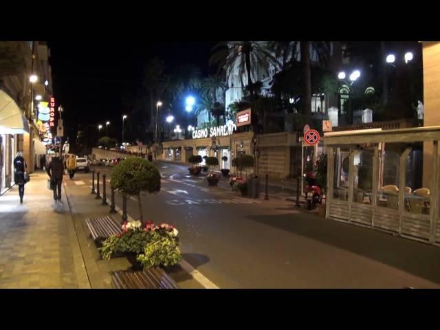 TEST  sony cx550ve  cx550v  cx550 1080 sanremo notturno