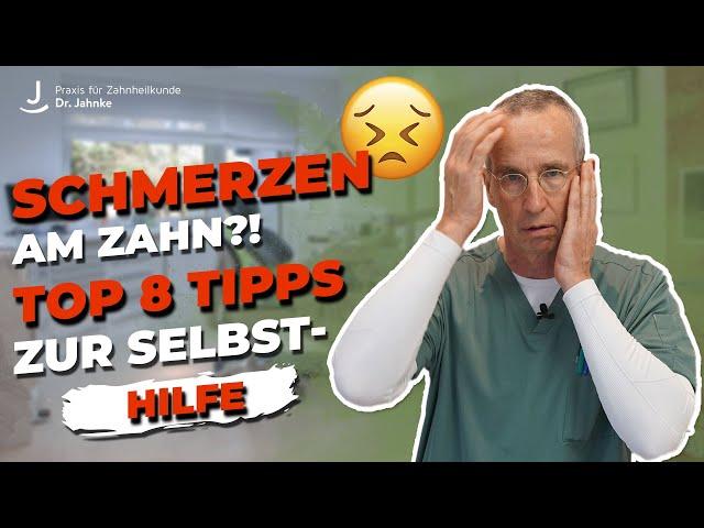 8 Tipps bei Zahnschmerzen! Was tun zur Selbsthilfe?