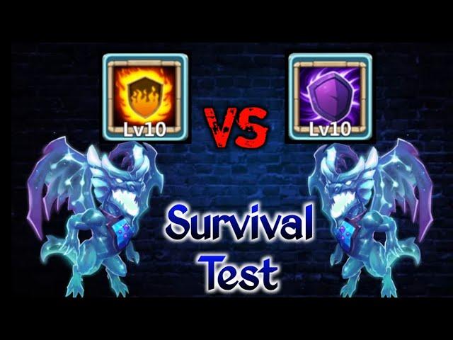 Lavanica | Silent Cover Vs Flame Guard  | 10/10 | 5 Different Defense | Pure Test | Castle clash