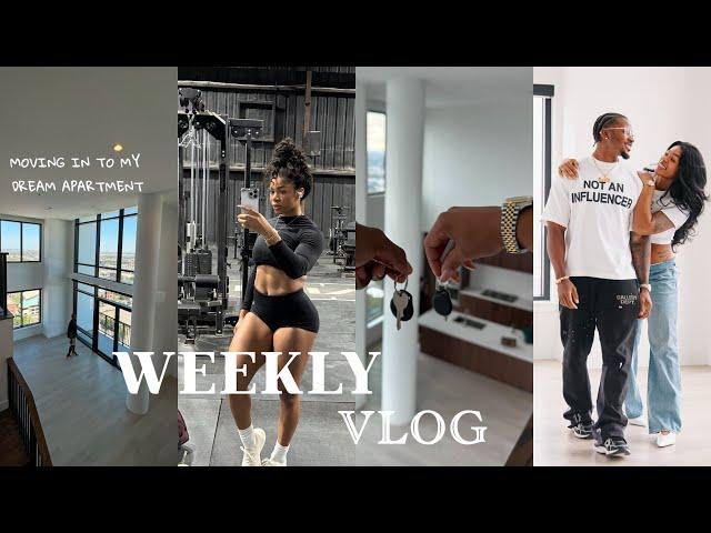 Weekly Vlog | moving into my dream penthouse + cooking + grwm chit chat