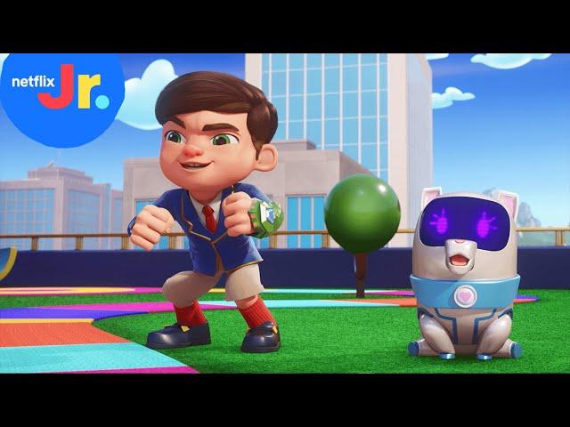 Fetch Turns Funky When Villain Takes Plunky  Action Pack | Netflix Jr