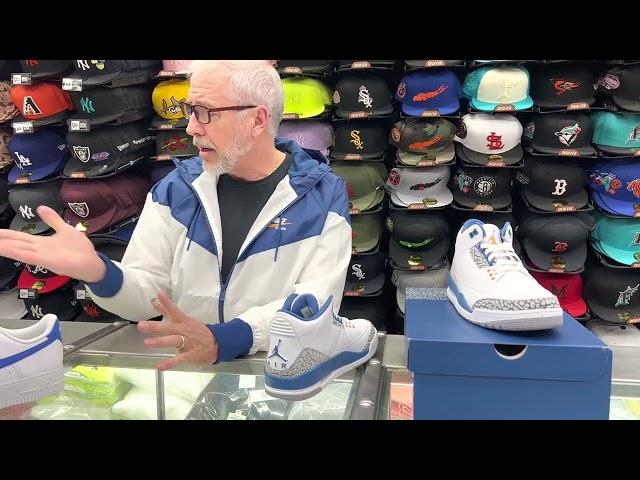 The Nike Air Jordan Retro 3  Wizards PE 2023 at Street Gear - Hempstead NY