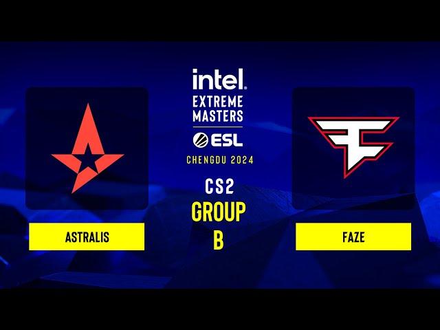 Astralis vs. FaZe - Map 1 [Ancient] - IEM Chengdu 2024 - Group B