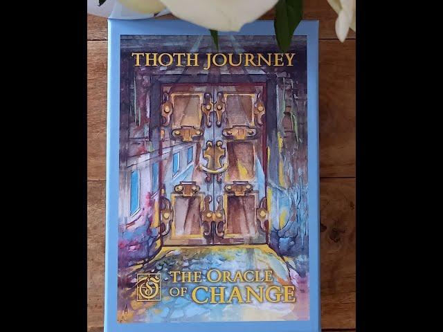 Thoth Journey Tarot: The Oracle of Change  1st Ed.  Impressions & flip through, deck by Seedpress