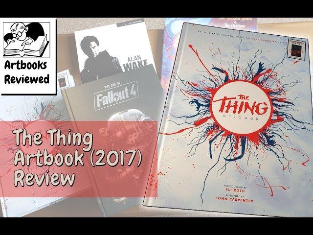 The Thing Artbook book review video