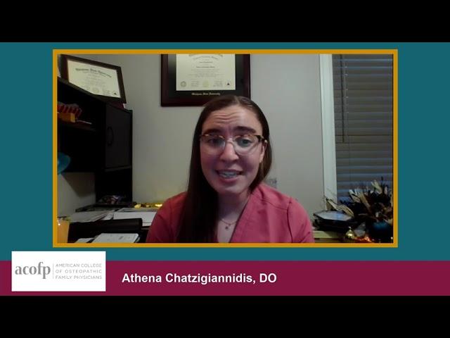 Why I Applied to Be an ACOFP Student Governor: Athena Chatzigiannidis, DO