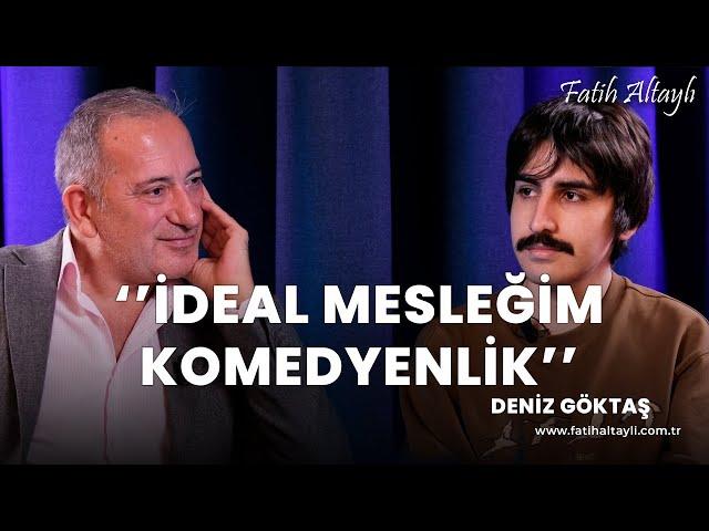 "İdeal mesleğim komedyenlik" / Komedyen Deniz Göktaş, Fatih Altaylı'nın sorularını yanıtladı