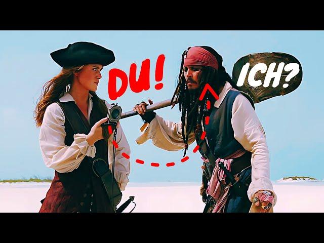 Captain Jack Sparrow & Elizabeth Swann kommen sich näher.