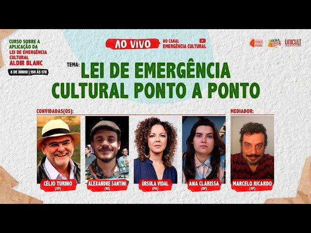 Lei de Emergência Cultural Ponto a Ponto