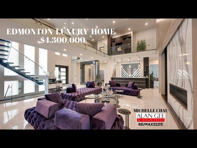 Edmonton Luxury $4.3M Estate