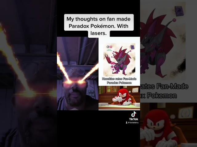 Checking out fan made Paradox Pokémon. #briskbiru #pokemon #paradoxpokemon #paldea #paldearegion