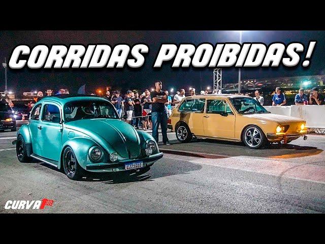 VW BRASILIA DESAFIOU O FUSCA TURBO!!