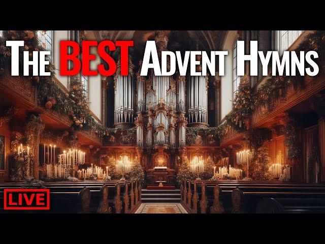  The BEST Hymns for ADVENT played LIVE // Please check start time!