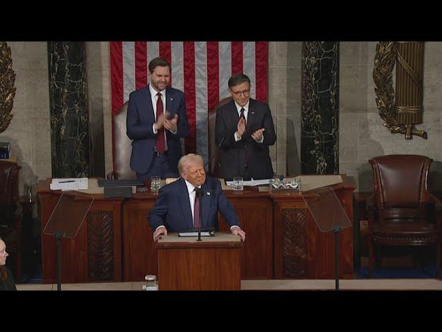 President Trump’s Address to Congress | Full 2025 speech