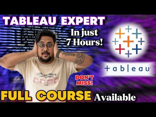 WATCH This and Become a Tableau EXPERT in 7 Hours or Less!