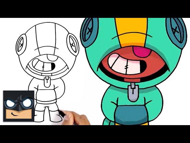 How to Draw Leon | Brawl Stars | Awesome Step-by-Step Tutorial