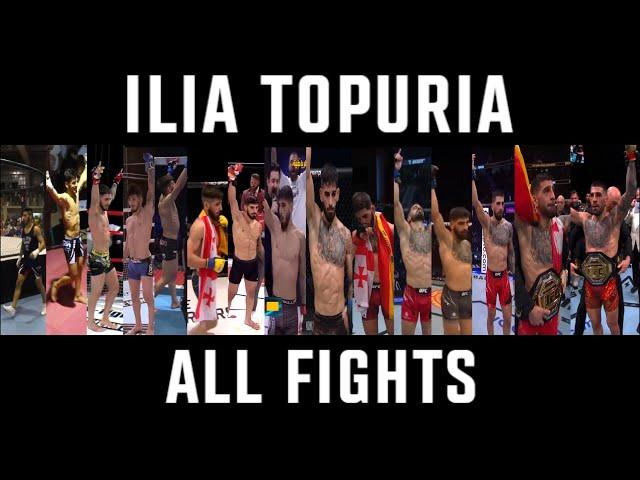 ALL ILIA TOPURIA FIGHTS (16-0 UNDEFEATED) [UPDATED TO 2025]