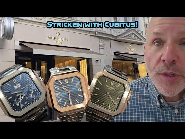 HANDS-ON with the new PATEK PHILIPPE CUBITUS Collection!  (and four alternative square watches)