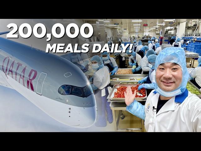 Inside Qatar Airways - How do they make 200,000 Airplane Meals a day?