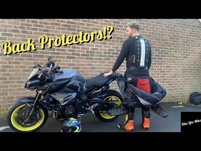 Motorcycle back protectors - why you should have one!