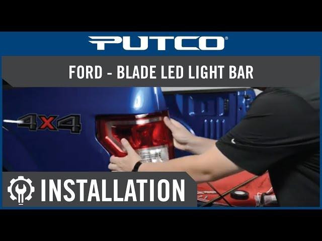 How to Install the Putco Blade Tailgate Light Bar on a F150 2015-2020 | BLIS & Trailer Detection