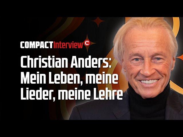 Christian Anders: Mein Leben, meine Lieder, meine Lehre