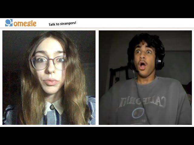 TRANS GIRL TROLLS STRANGERS on OMEGLE