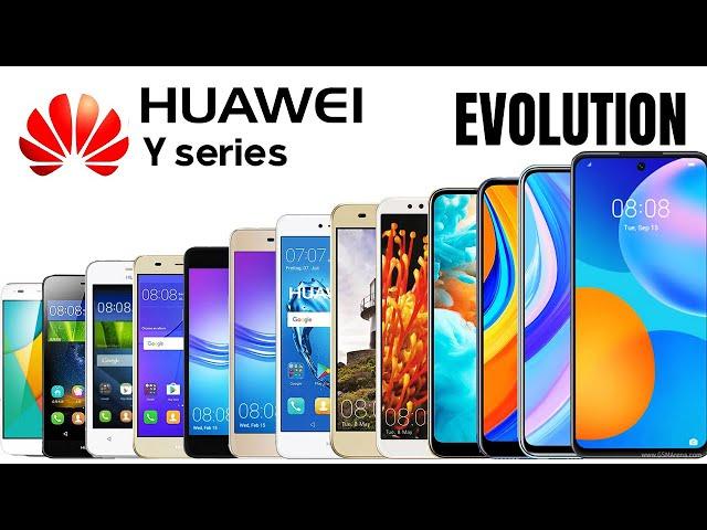 Evolution of Huawei Y series - History of Huawei Y series smartphone 2015-2020