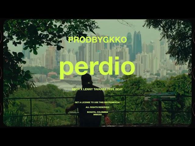 Sech x Lenny Tavarez Type Beat "perdio" Reggaeton Instrumental 2024 | PRODBYGKKO