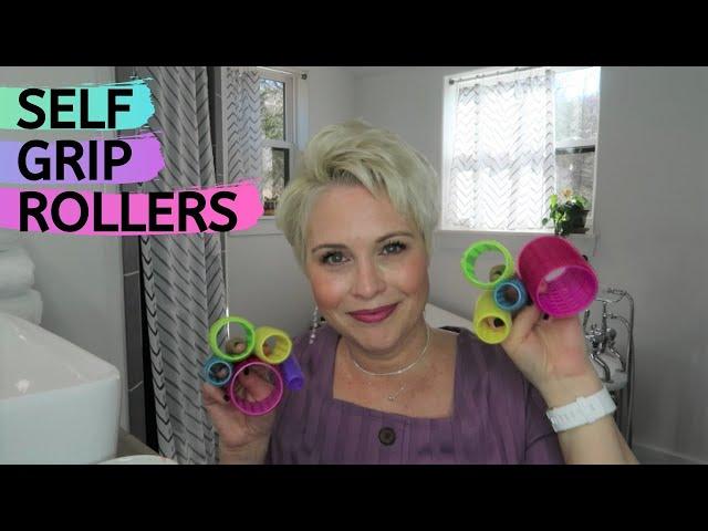 I Styled my Pixie Cut with Self Grip Rollers!