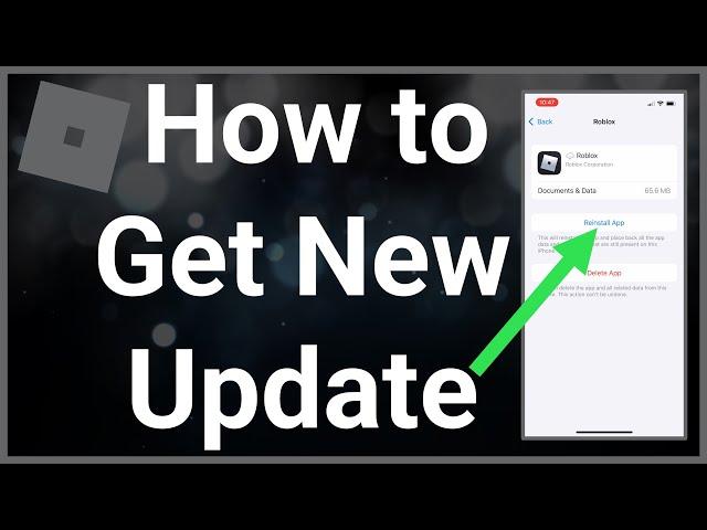 How To Get The New Roblox Update