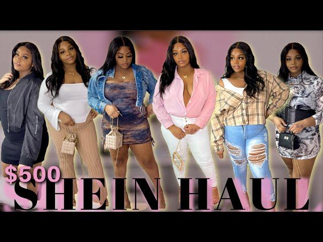 HUGE $500 SHEIN Try On Haul!! | Plus Size SHEIN Haul