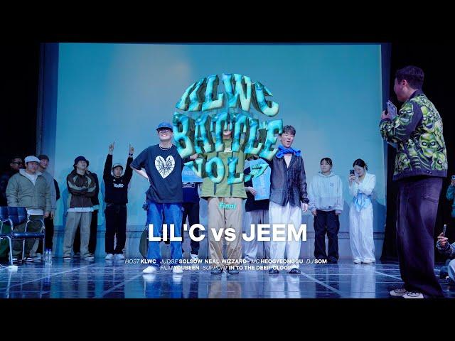 LIL'C VS JEEM |  FINAL  |  KLWC BATTLE vol.1