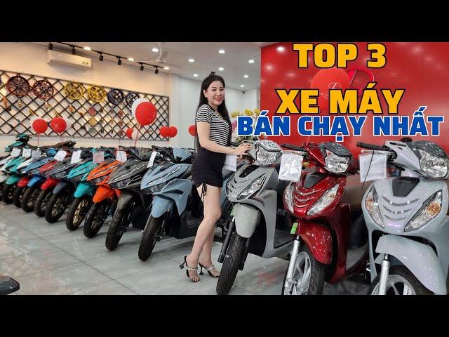Top 3 Dòng xe máy được MUA NHIỀU NHẤT I Thùy Dung Motor