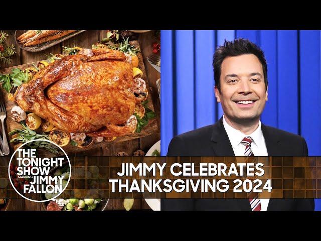 Jimmy’s 2024 Thanksgiving Monologue | The Tonight Show Starring Jimmy Fallon