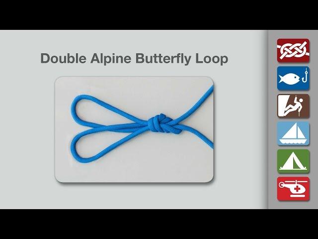 Double Alpine Butterfly Loop | Tie the Double Alpine Butterfly