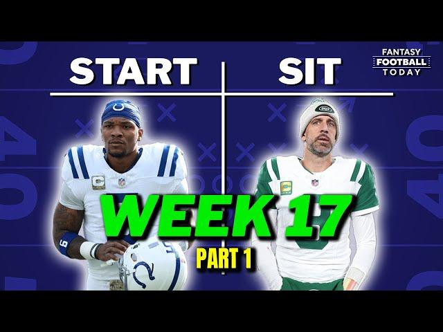 Week 17 Starts & Sits Part 1: WINNING Lineup Tips & Players to AVOID | 2024 Fantasy Football Advice