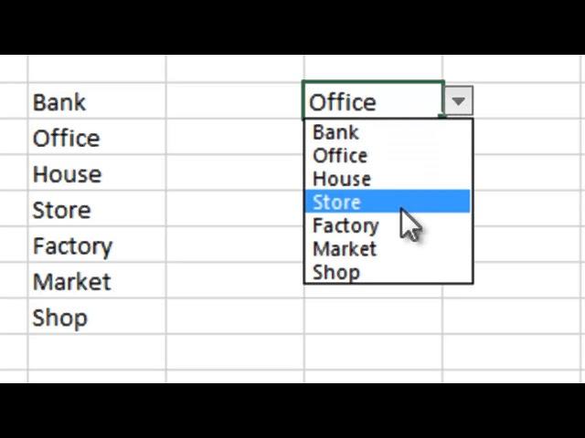 How to create data validation list and clear | Excel tutorial advance level