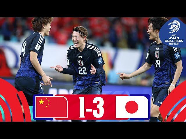 Japan fully on track! | China PR - Japan | Highlights #AsianQualifiers - Road To 26