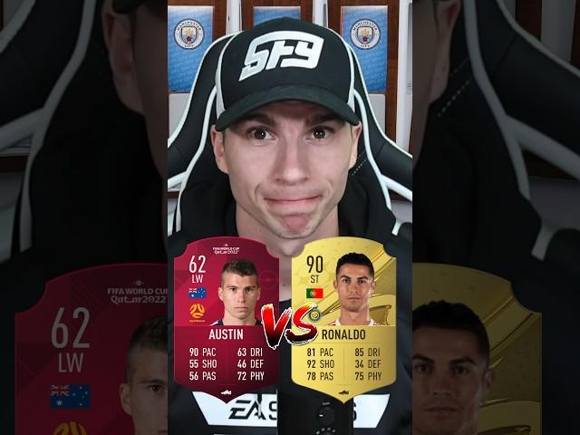 Is my 62 rated FIFA card better than Cristiano Ronaldo? 