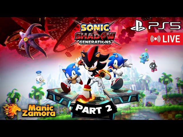 Sonic X Shadow Generations (PS5) - LIVE PLAYTHROUGH