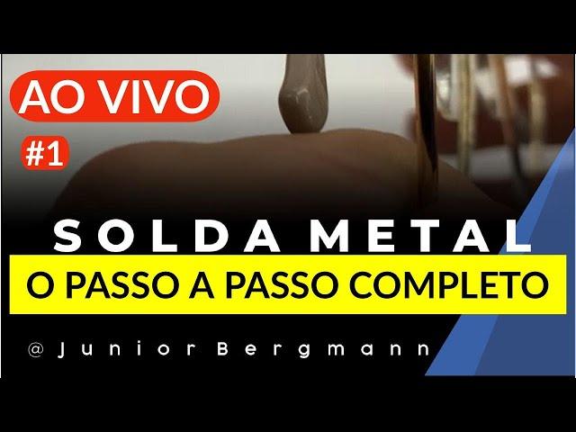 Live #1 - Solda em óculos de metal