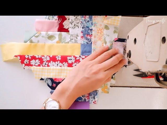  2 sewing projects for scrap fabric to make useful stuffs