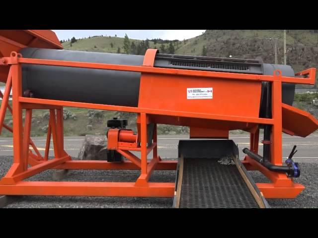 Gold Mining Trommel Wash Plant for Placer Mining