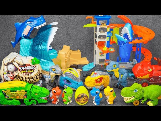 123 Minutes Satisfying with Unboxing Mattel Prehistoric Dinosaur Park Collection ASMR | Review Toys