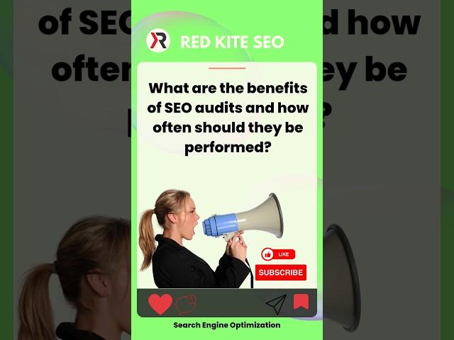 What are the benefits of SEO audits and how often should they be performed?