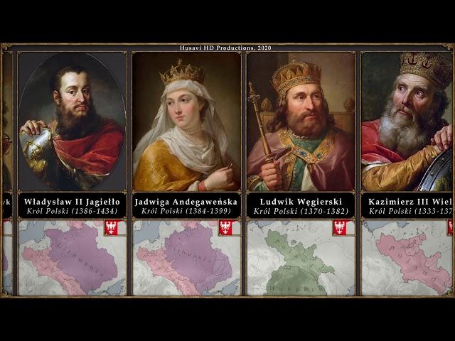 Timeline of the Rulers of Poland (960-2020)