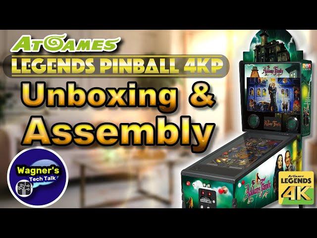 AtGames Legends Pinball 4K: Unboxing & Assembly (Setup Part 1)